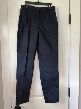 H&M Navy Regular Waist Slacks